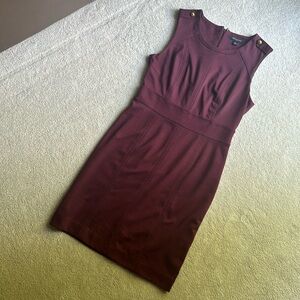 BR Burgundy Dress - size 4